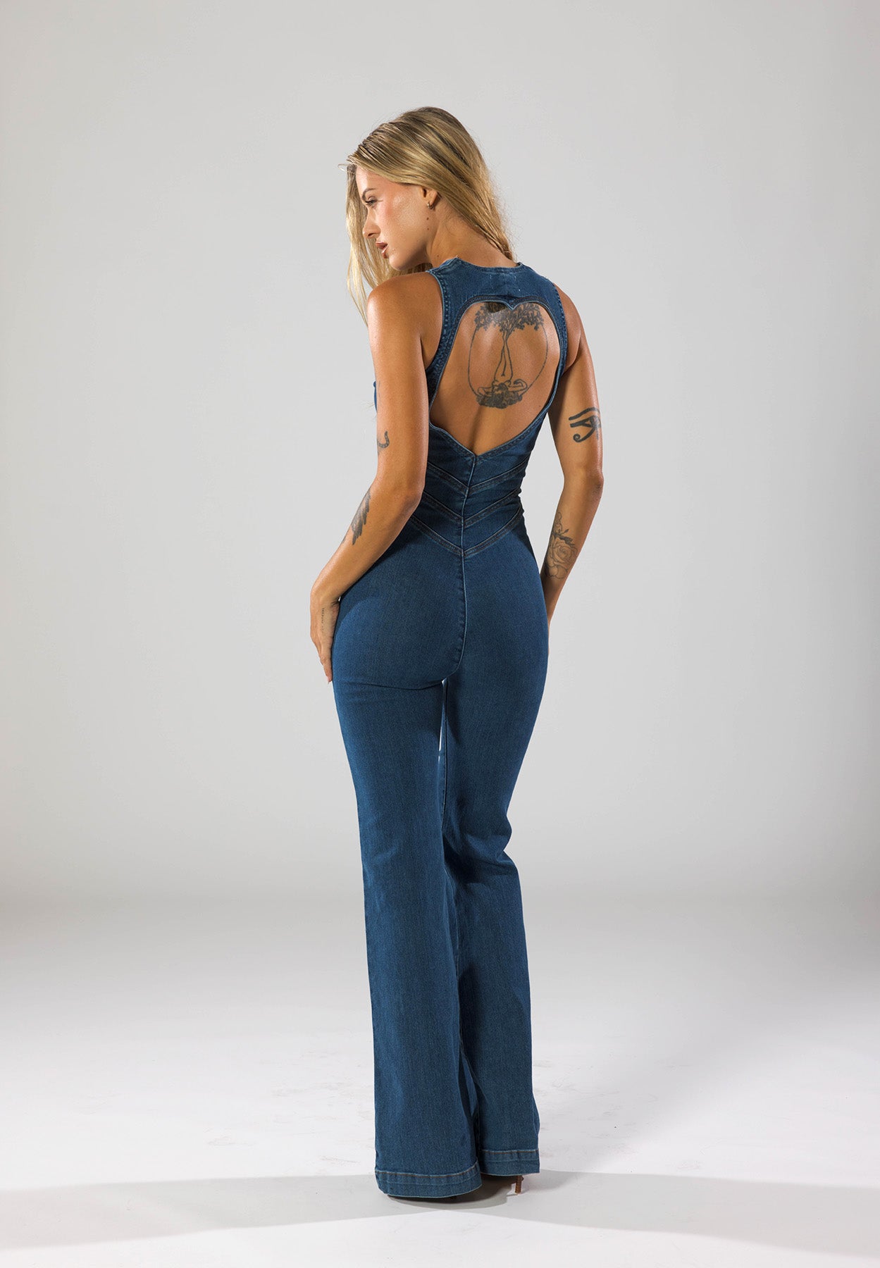 Trendy Denim Jumpsuit