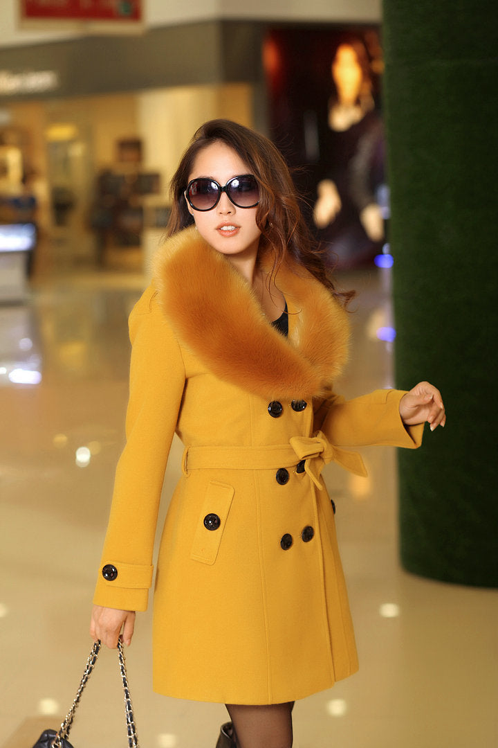Fur Collar Jacket
