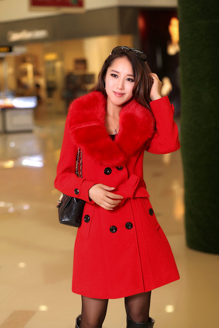 Fur Collar Jacket