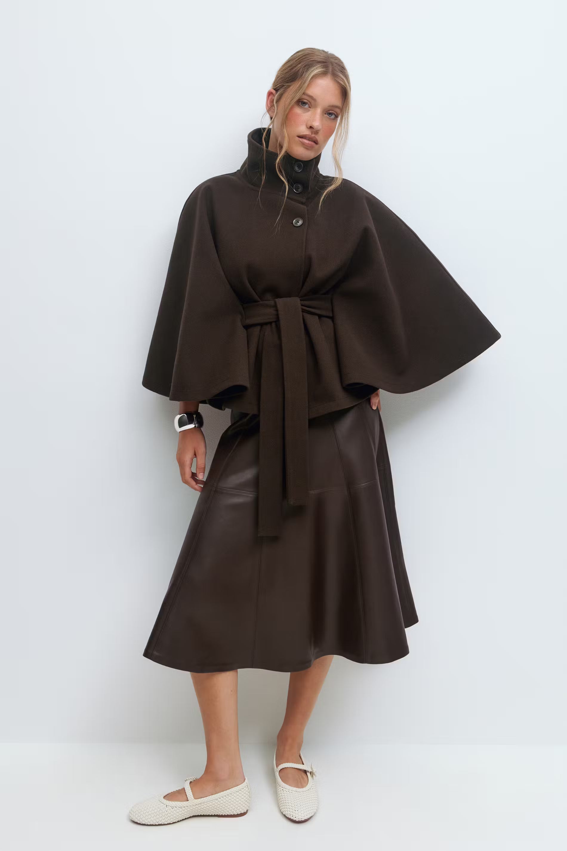 Belt Cape Jacket
