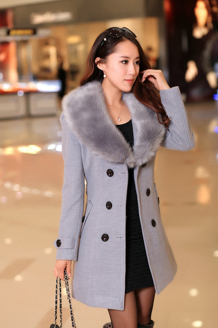 Fur Collar Jacket